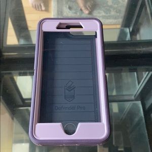 Pink and purple phone case